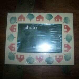 Maple Lane Press House Frame Photo Picture Display Tree 3x5 4x6 Housewarming NEW